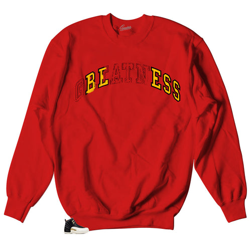 Crewneck designed to match the Jordan 12 CNY sneakers