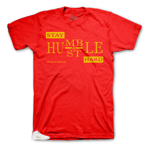 Jordan 12 Fiba sneaker collection has matching tees made to match the Fiba 12s 