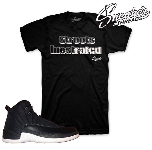 Jordan 12 nylon tees match retro 12 nylon sneaker shirts.