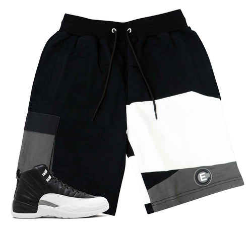 Jordan 12 playoffs shorts to match shoes