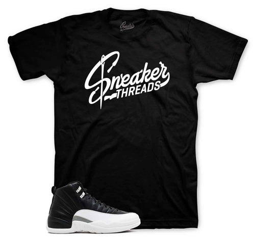 Jordan 12 playoffs sneaker tees and outfits collection