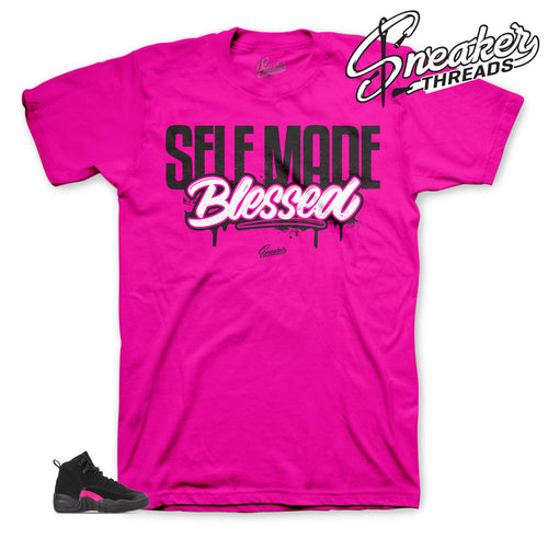 Jordan 12 Rush Pink Self Made Shirt