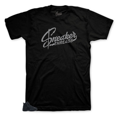 Winterized 12 Jordan sneakers matches tee matching Jordan 12 Sneakers