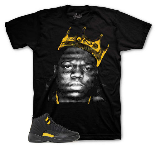 Retro 12 Black Taxi Crown Shirt