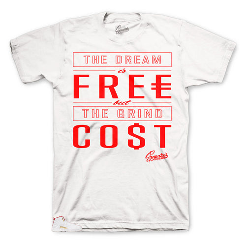 Shirts made to match the Jordan 12 fiba sneakers perfectly