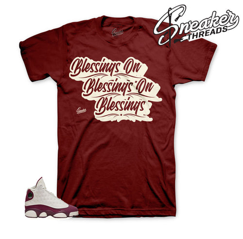 Jordan 13 bordeaux sail shirts | Bordeaux 13 tees.