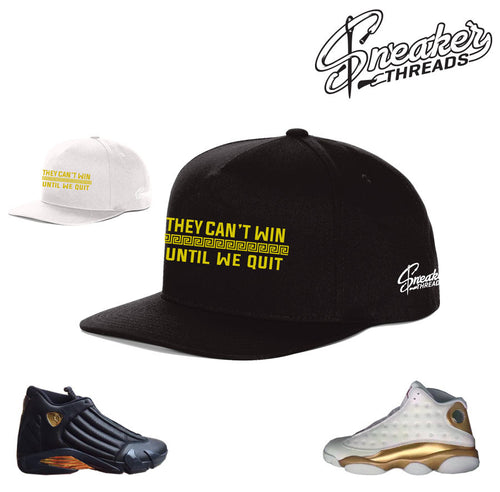 Jordan 13 DMP hat match defining moments pack hats.