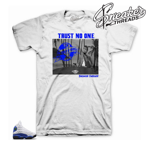 Hyper royal jordan 13 shirts match shoes | Retro 13 sneaker tees.