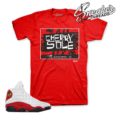 Chicago 13 shirts match OG Retro 13 shoes.