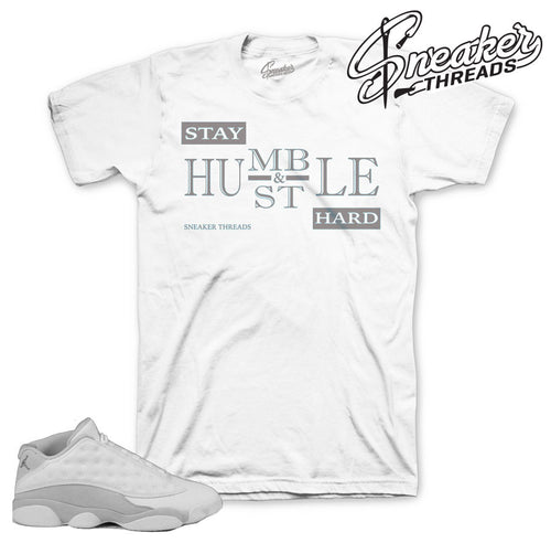 Jordan 13 low pure money tees match retro 13's sneakers.