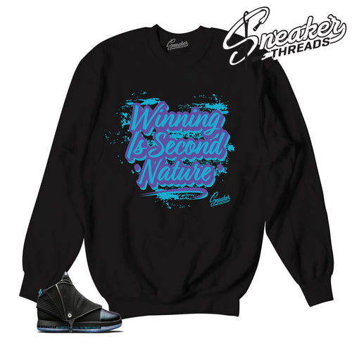 Sweaters match Jordan 16 CEO boardroom shoes | Retro 16