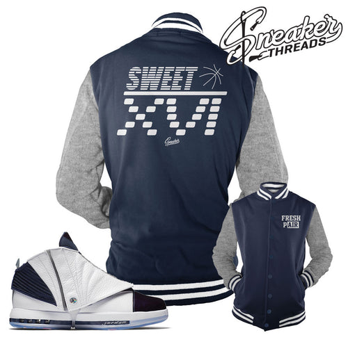 Jordan 16 midnight navy jackets match retro 16 jackets.