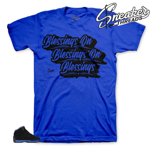 Jordan 18 Royal Blessings tee