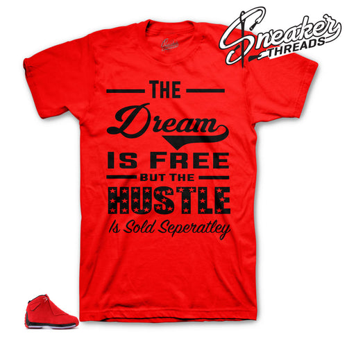 Jordan 18 toro gym red sneaker tees | Toro 18 sneaker shirts.