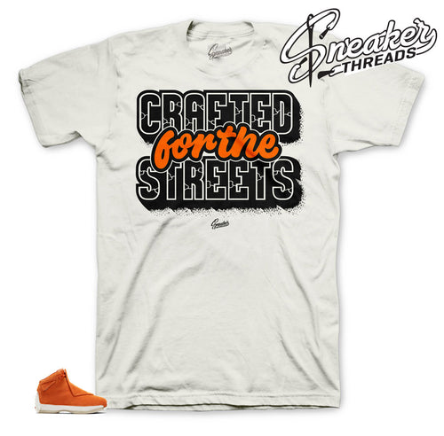 Jordan 18 Orange Suede Crafted Shirt