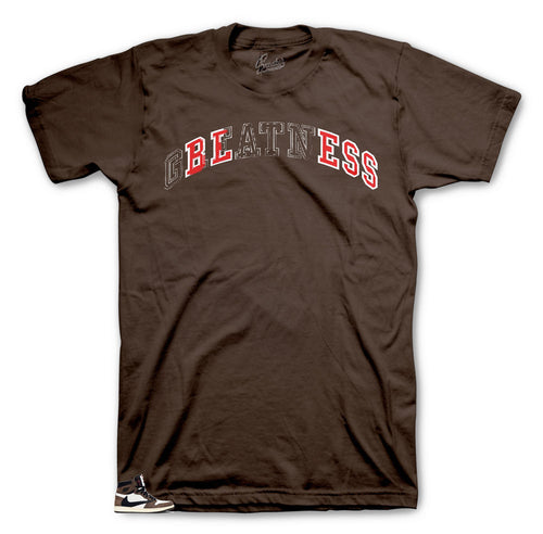 Cactus Jack retro Jordan 1 sneaker collection matching t shirt collection made to match perfectly