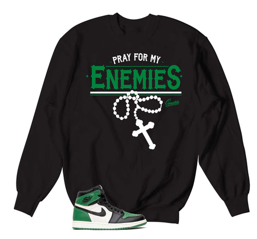 Retro 1 Lucky Green Enemies Sweater