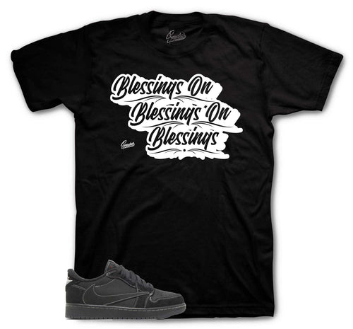Retro 1 Black Phantom Blessings Shirt