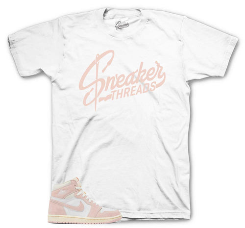 Retro 1 Washed Pink St Logo Shirt