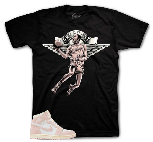 Retro 1 Washed Pink Greatest Shirt