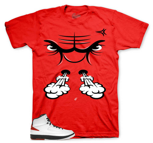 Retro 2 Chicago Raging Face Shirt