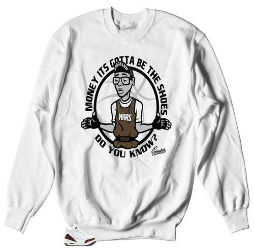 Sweater made to match Jordan 3 Mocha sneakers  | Jordan Mocha 3 collection
