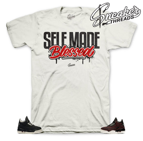 Jordan 3 AWOk sneaker tees match Vogue retro 3s shoes.