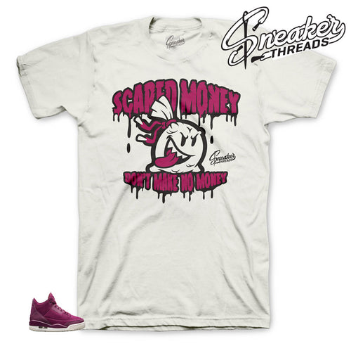Bordeaux 3 Scared Money tee