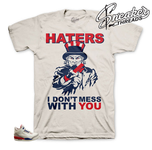 Dope Shirt to match Jordan 3 Charity Game