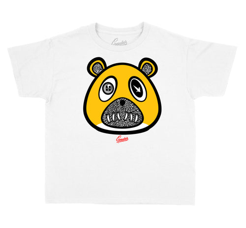 Kids- Cool Grey 3 ST Bear Shirt