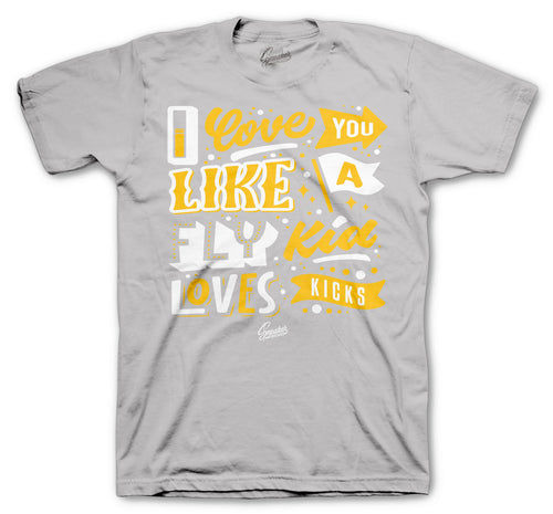 Retro 3 Cool Grey Love Kicks Shirt