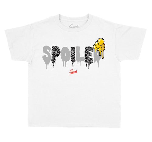 Kids- Cool Grey 3 Spoiled Shirt
