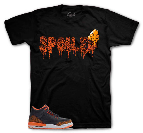 Jordan 3 Kumquat Sneaker tees
