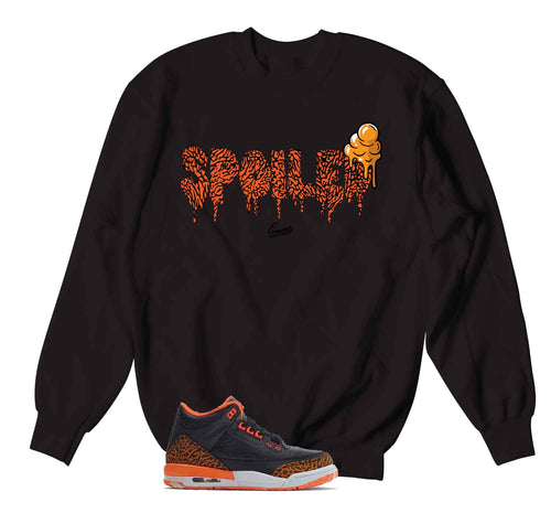 Jordan 3 kumquat sneaker tees