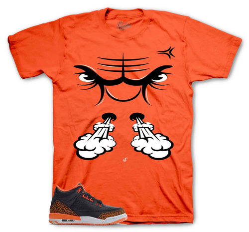 Jordan 3 kumquat sneaker tees