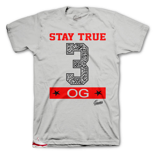 Shirts to match the sneaker Jordan 3 JTH University Red collection