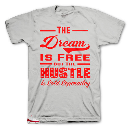 Jordan 3 JTH University Red shoes matches shirts created to match the Jordan 3 sneakers