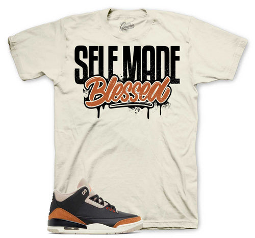 Retro 3 Desert Elephant Self Made Shirt