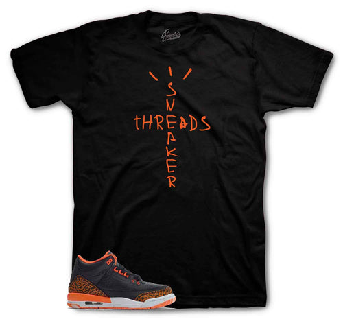 Jordan 3 kumquat sneaker tees