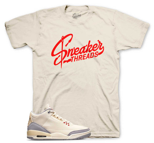 Jordan 3 muslin sneaker tees