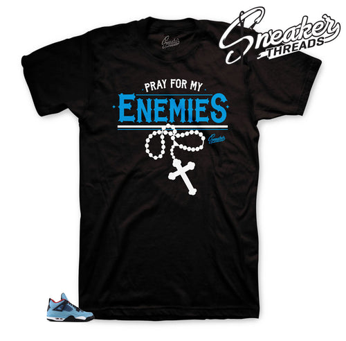 Jordan 4 Cactus Jack Enemies Shirt