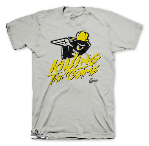 Jordan 4 retro cool grey collection matches tees created to match the cool grey retro Jordans