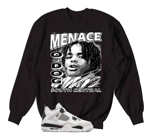 Jordan  4 military black sneaker sweater