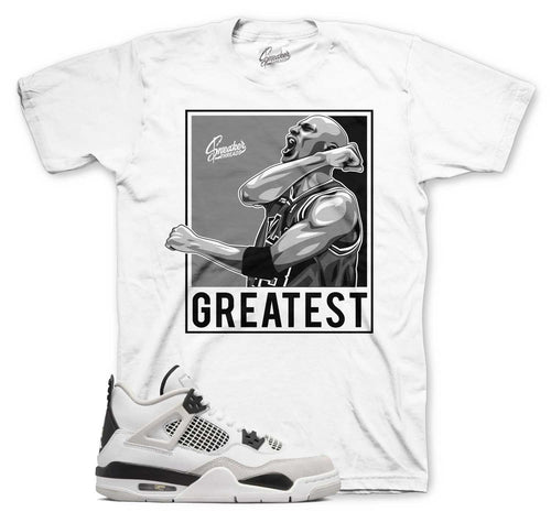 Jordan 4 Military Black Sneaker Tees