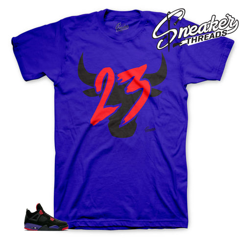 Toro Matching tees to match Jordan 4 Raptor