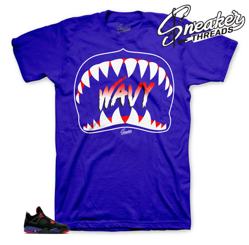 Wavy Shirt to match Jordan 4 raptor