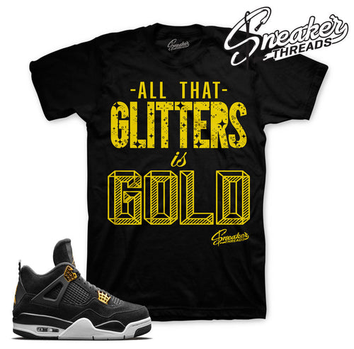 Jordan 4 royalty t-shirts match retro 4's sneaker tees.