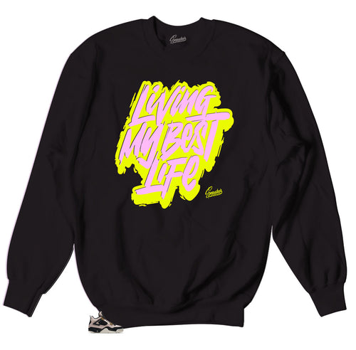 Coolest living my best life Sweater for Silt Red 4's