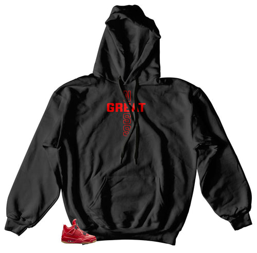 Jordan 4 singles day shoes match Hoody | Fired red 4 hoody match sneakers