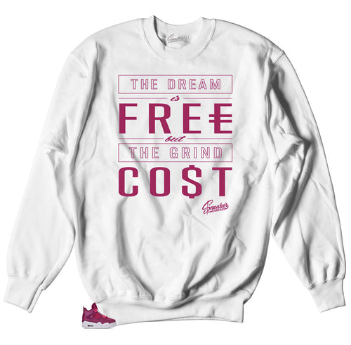 Jordan 4 true berry sweaters match retro 4s valentines day crews.